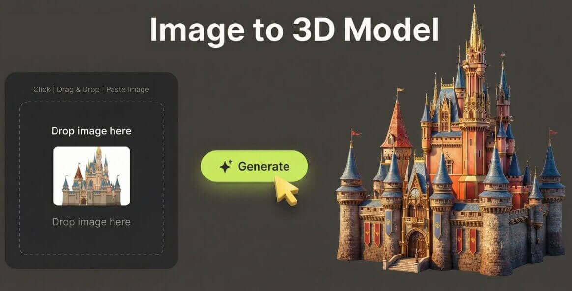 AI Image to 3D Model: Turn Any 2D Image into a 3D Model Online