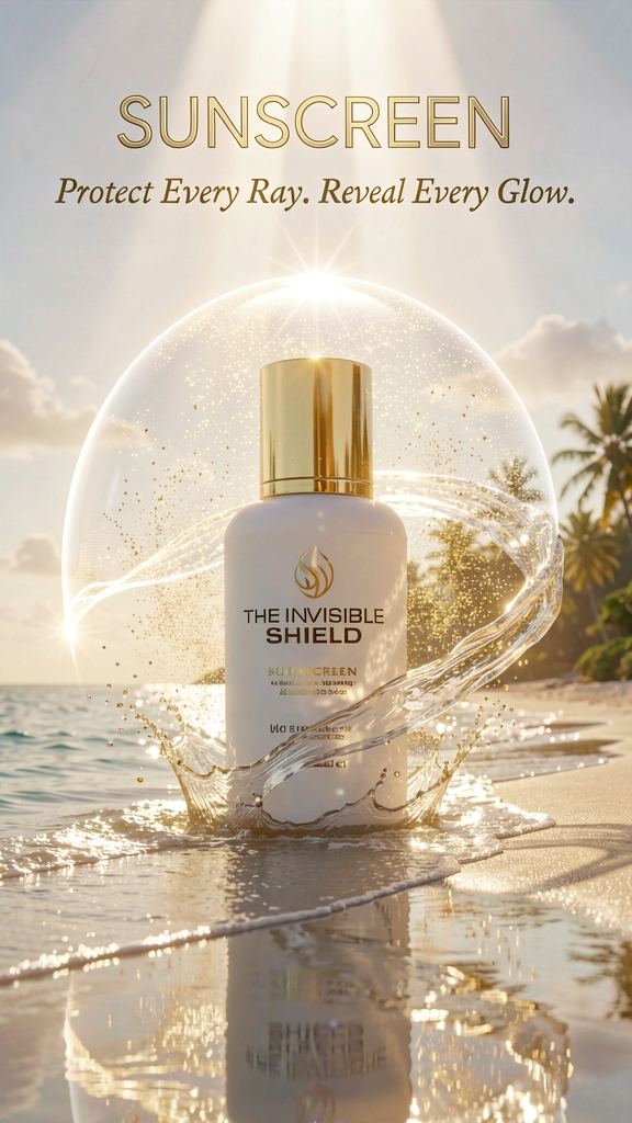 SUNSCREEN AD, “THE INVISIBLE SHIELD” Lux